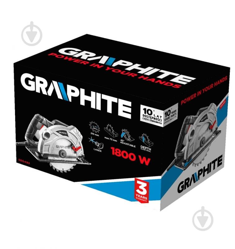 Пилка дискова GRAPHITE 58G493 - фото 6