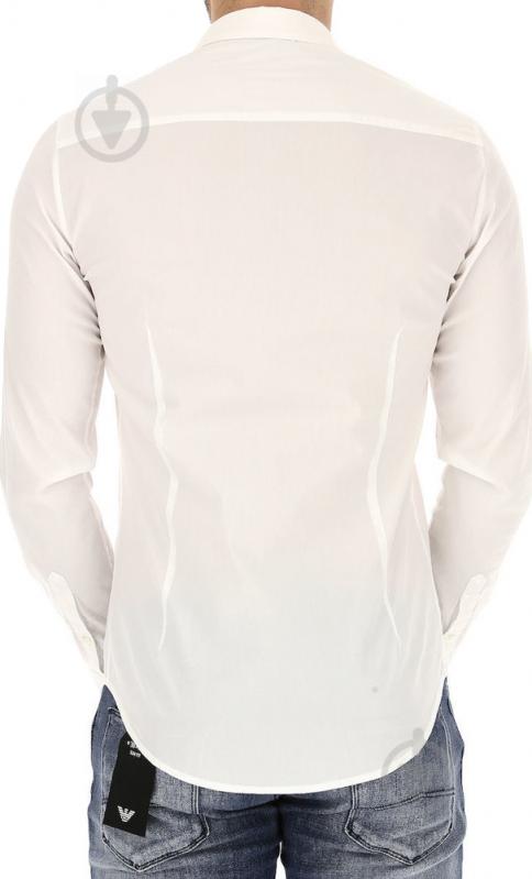 Рубашка Emporio Armani CAMICIA UOMO / MAN SHIRT 8N1C091N06Z-0100 р. M белый - фото 4