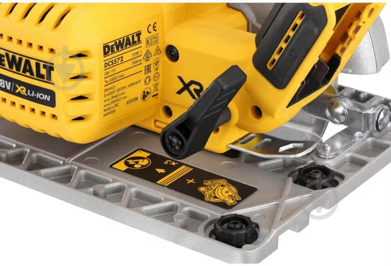 Пила дисковая DeWalt DCS572N - фото 3