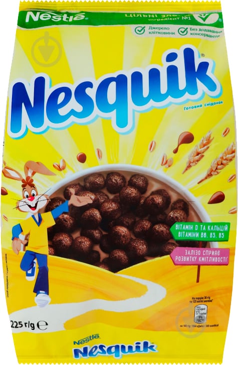 Сніданки готові Nestle Nesquik 5900020023698 225 г - фото 1