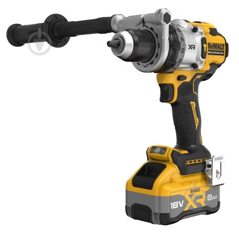 Шуруповерт ударный аккумуляторный DeWalt DCD1007WW1T - фото 1