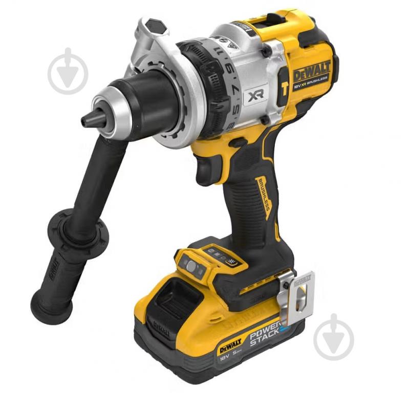 Шуруповерт ударный аккумуляторный DeWalt DCD1007H2T - фото 3