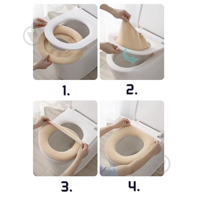 Накладка на унитаз MVM BA-28 Beige - фото 3