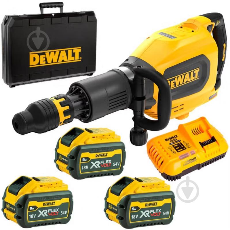 Отбойный молоток DeWalt DCH911X3 - фото 5 Отбойный молоток DeWalt DCH911X3 - фото 5