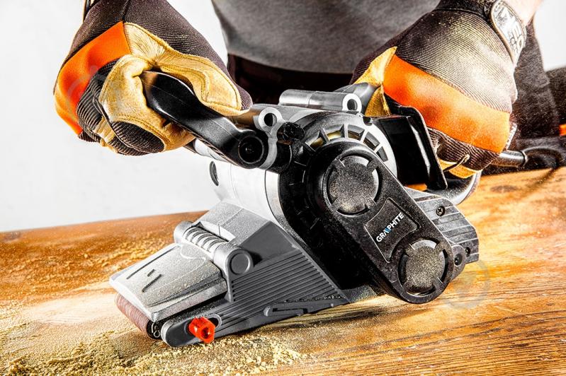 Ленточная шлифмашина GRAPHITE 59G392 - фото 3