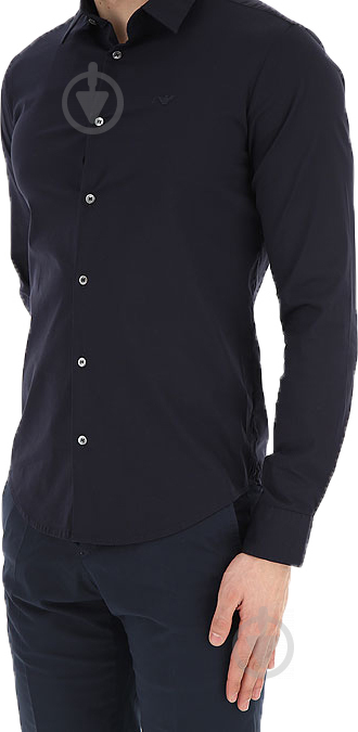 Рубашка Emporio Armani CAMICIA UOMO / MAN SHIRT 8N1C091N06Z-0932 р. L темно-синий - фото 3