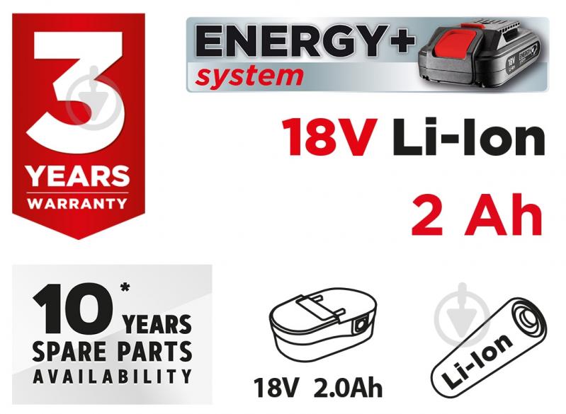 Акумулятор GRAPHITE Energy Plus 18 V 58G001 - фото 14