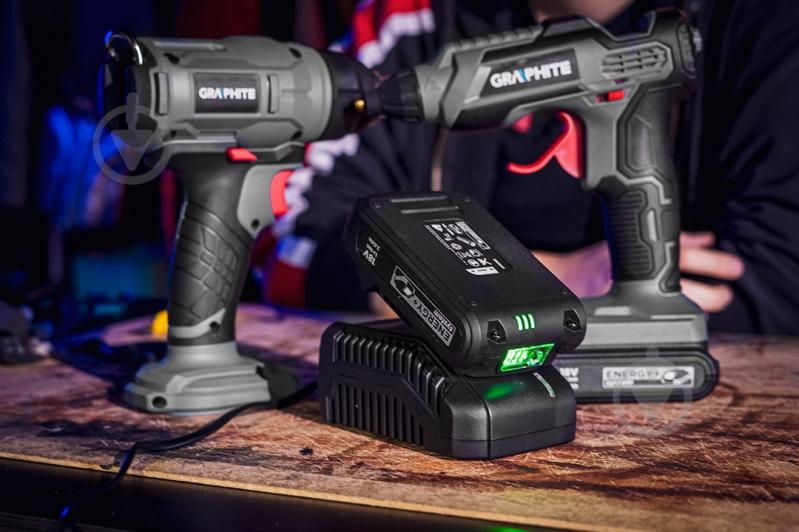 Акумулятор GRAPHITE Energy Plus 18 V 58G001 - фото 8