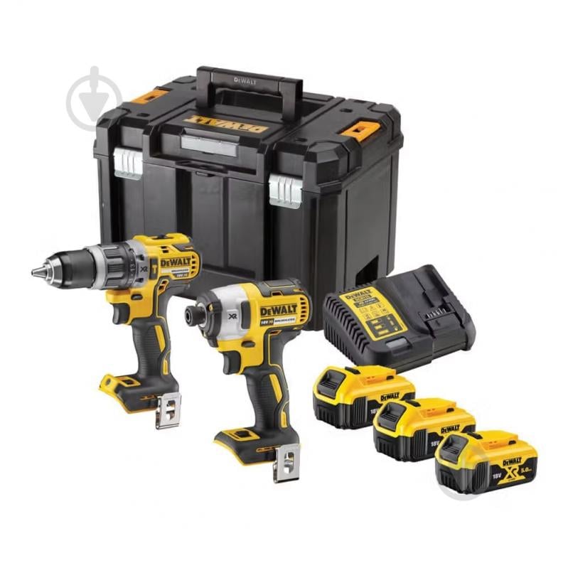 Набір акумуляторного інструменту DeWalt DCK266P3T - фото 1 Набір акумуляторного інструменту DeWalt DCK266P3T - фото 1