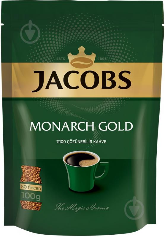 Кава розчинна Jacobs Монарх 100 г - фото 1