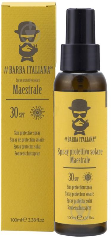 Спрей сонцезахисний Barba Italiana MAESTRALE SPF 30 100 мл - фото 1