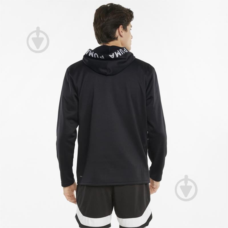 Джемпер Puma TRAIN PWR FLEECE HOODIE 52089301 р.S чорний - фото 4