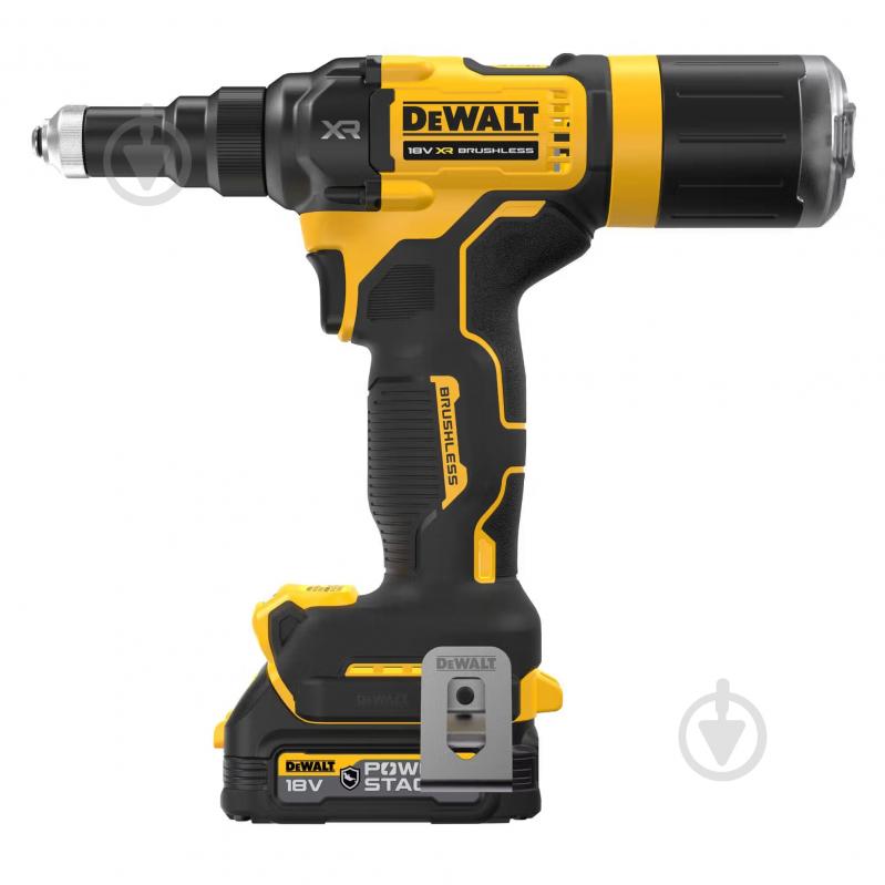Заклепочник аккумуляторный DeWalt DCF403E1GT - фото 2
