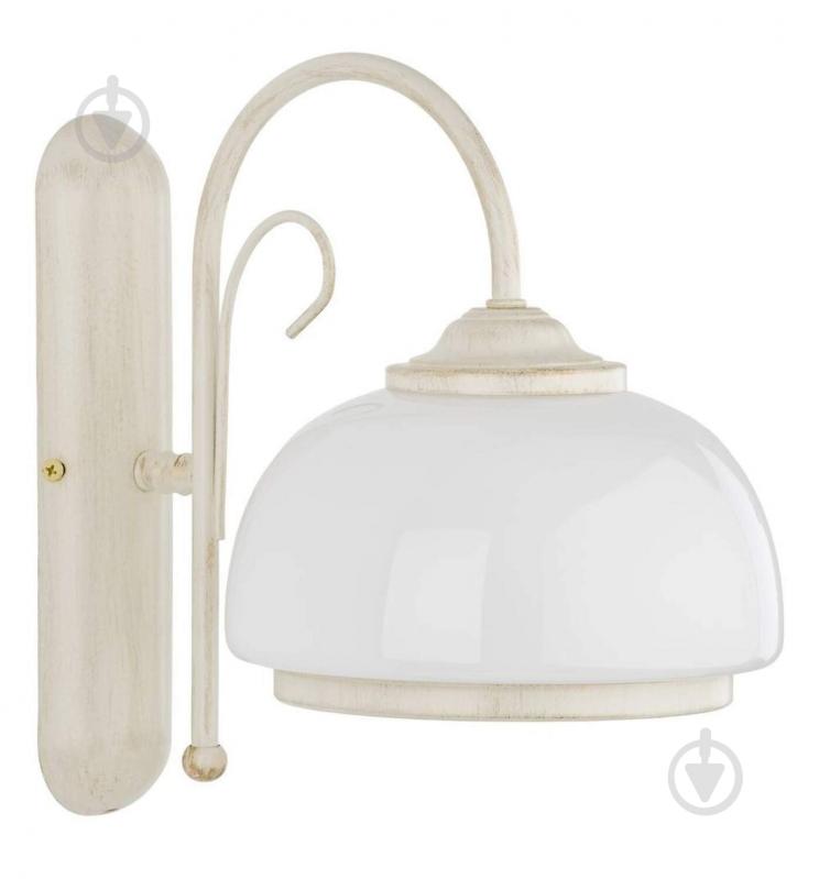 Бра ALFA PARIS WHITE 1x40 Вт E27 бежевый 18410 - фото 1