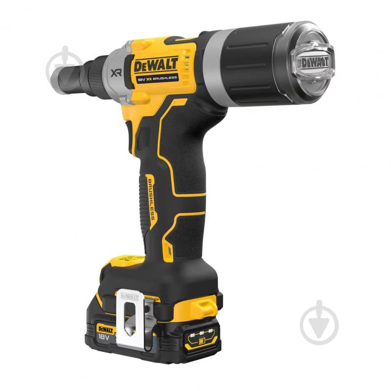 Заклепочник аккумуляторный DeWalt DCF414E2GT - фото 5