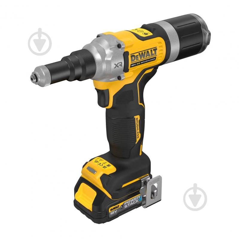 Заклепочник аккумуляторный DeWalt DCF414E2GT - фото 3