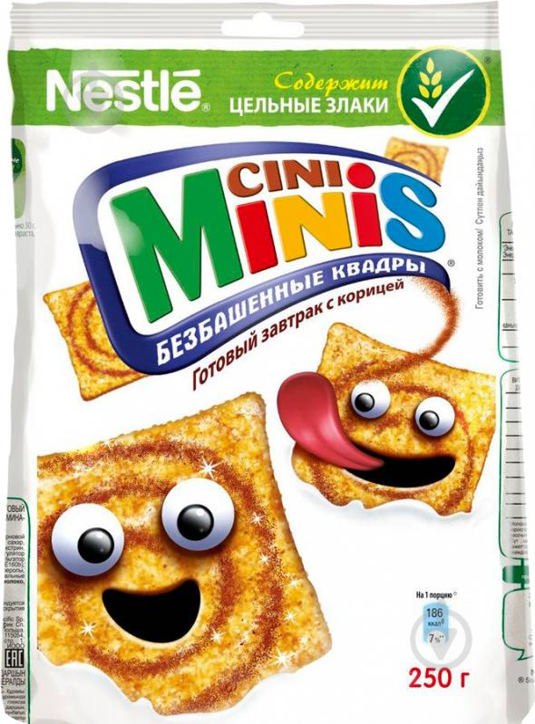 Сніданки готові Nestle Cini-Minis 5900020031747 250 г - фото 1