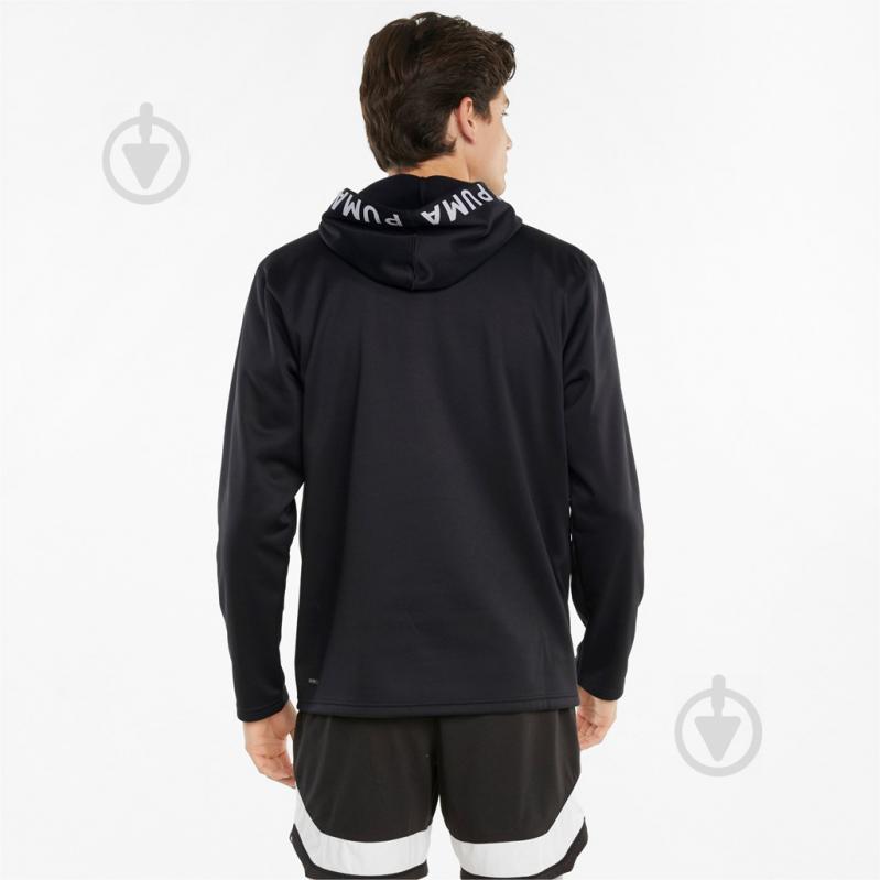 Джемпер Puma TRAIN PWR FLEECE HOODIE 52089301 р.XL чорний - фото 4