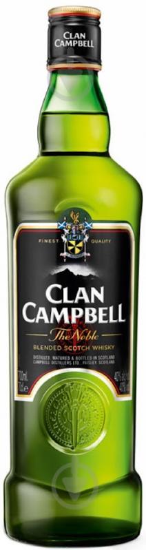 Виски Clan Campbell 40% 0,7 л - фото 1