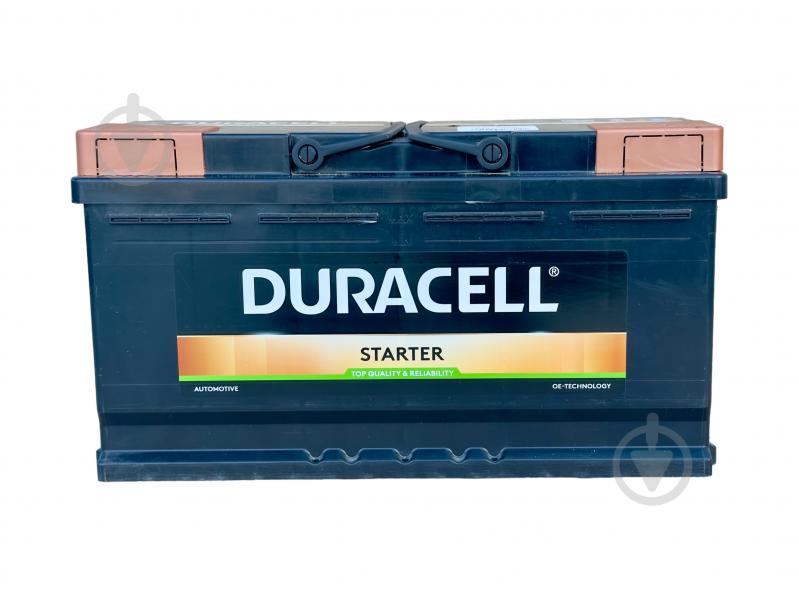 Акумулятор автомобільний Duracell 95Ah 720A 12V «+» праворуч - фото 2