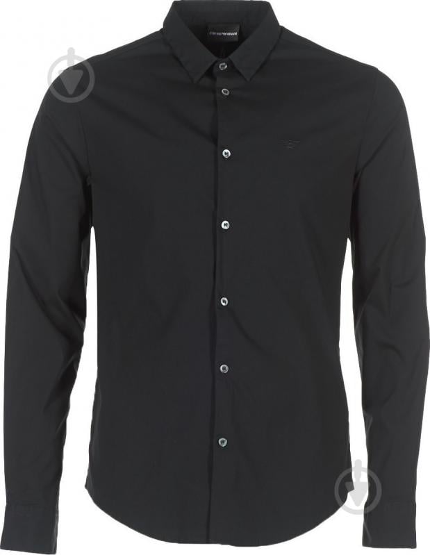 Сорочка Emporio Armani CAMICIA UOMO / MAN SHIRT 8N1C091N06Z-0999 р. S чорний - фото 1