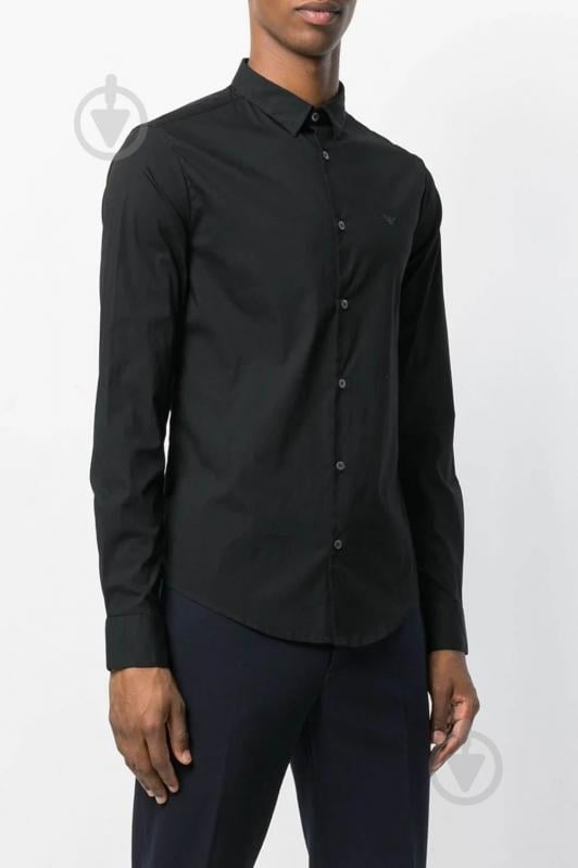 Сорочка Emporio Armani CAMICIA UOMO / MAN SHIRT 8N1C091N06Z-0999 р. S чорний - фото 5