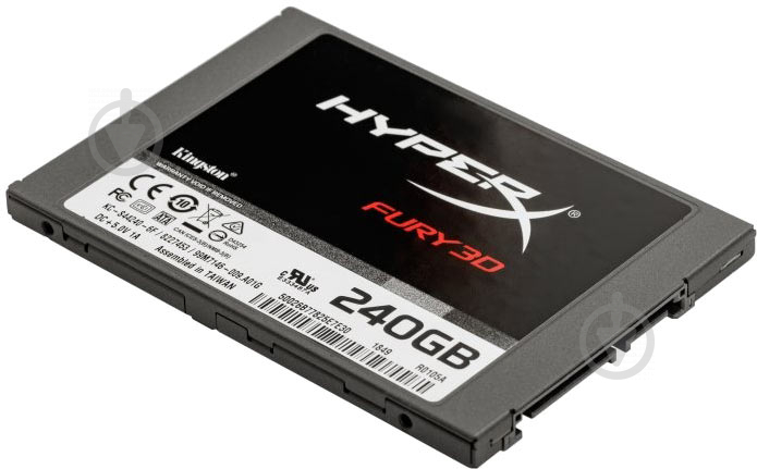 SSD-накопитель HyperX Fury 3D 240GB 2,5" SATA III 3D NAND (KC-S44240-6F) - фото 2