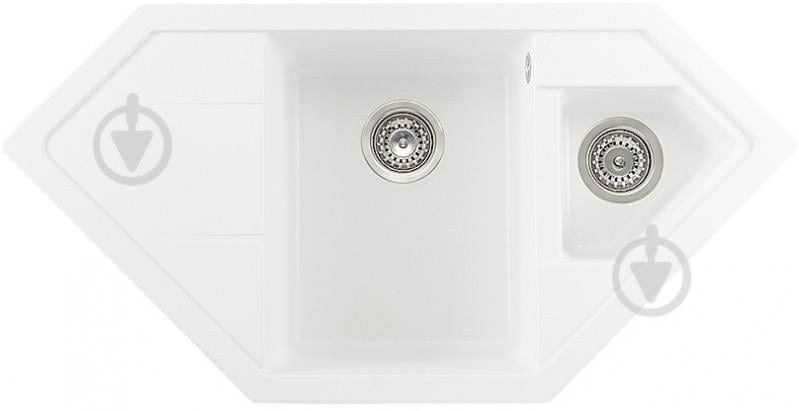 Мийка для кухні Interline INDIGO white - фото 1 Мийка для кухні Interline INDIGO white - фото 1