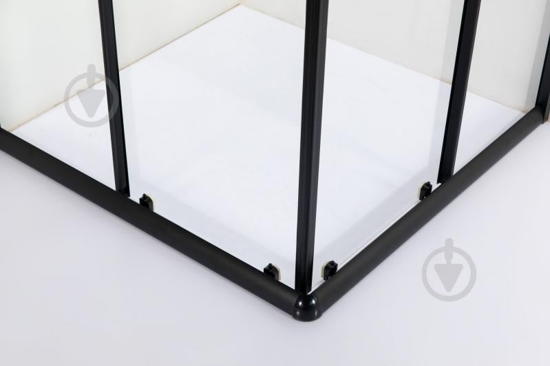 Душевая кабина AquaStream Ethos 120S распашная All Blacks - фото 10
