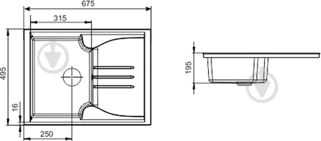 Мойка для кухни Interline LIRA terra - фото 2