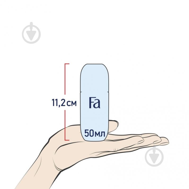 Антиперспірант для жінок Fa Invisible Power Invisible Power Прозорий захист 50 мл - фото 3