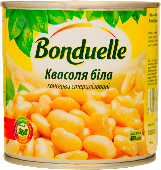 ᐉ Фасоль Bonduelle белая 400 г 3083680001663 • Купить в Киеве, Украине ...
