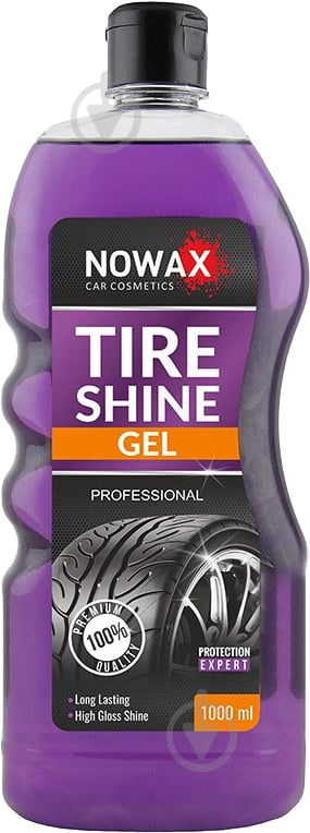 Чорнитель гуми Nowax гелевий Tire Shine NX01160 1000 мл - фото 1