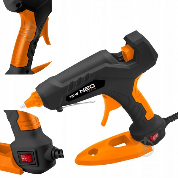 Пістолет клейовий NEO tools 11 мм 60 Вт 17-096 - фото 5