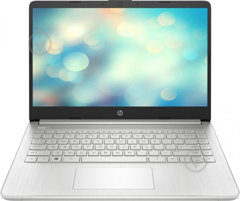 Ноутбук HP Laptop 14s-fq0071ur 14 (2Z5N9EA) silver - фото 1