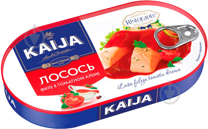Лосось Kaija Філе в томатному кремі 170 г - фото 1