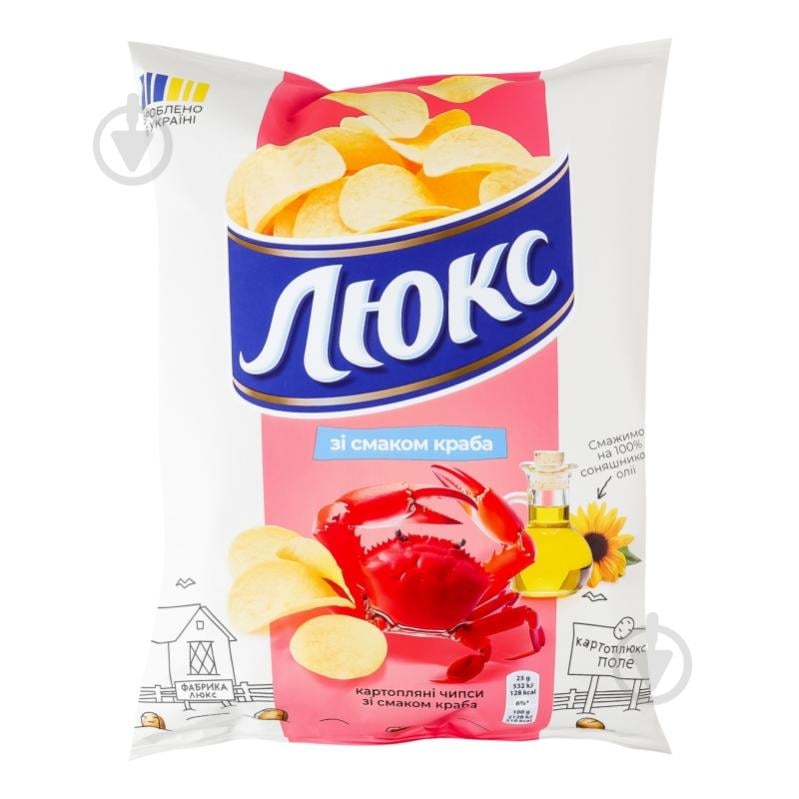 Чипси Люкс зі смаком краба м/у 105 г - фото 2