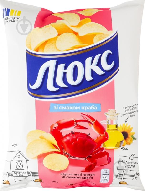 Чипси Люкс зі смаком краба м/у 105 г - фото 3