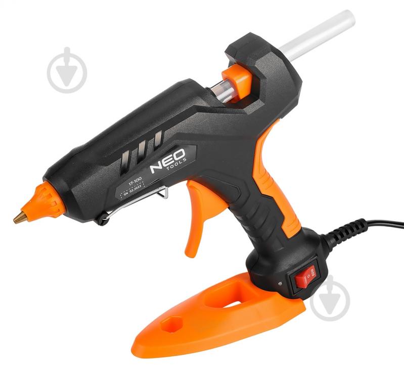 Клеевой пистолет NEO tools 11 мм 60/100 Вт 17-100 - фото 9