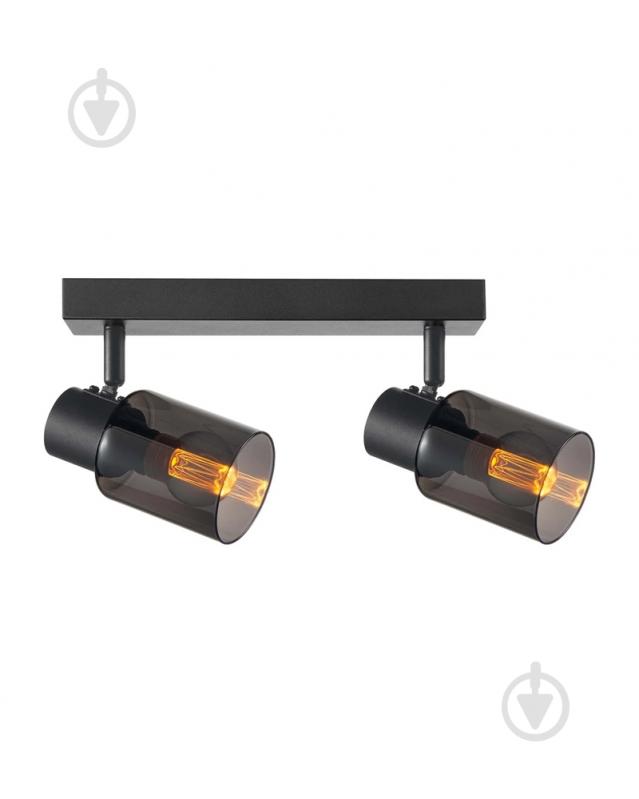 Спот Goldlux Rebecca 2x8 Вт E14 черный 331526 - фото 1