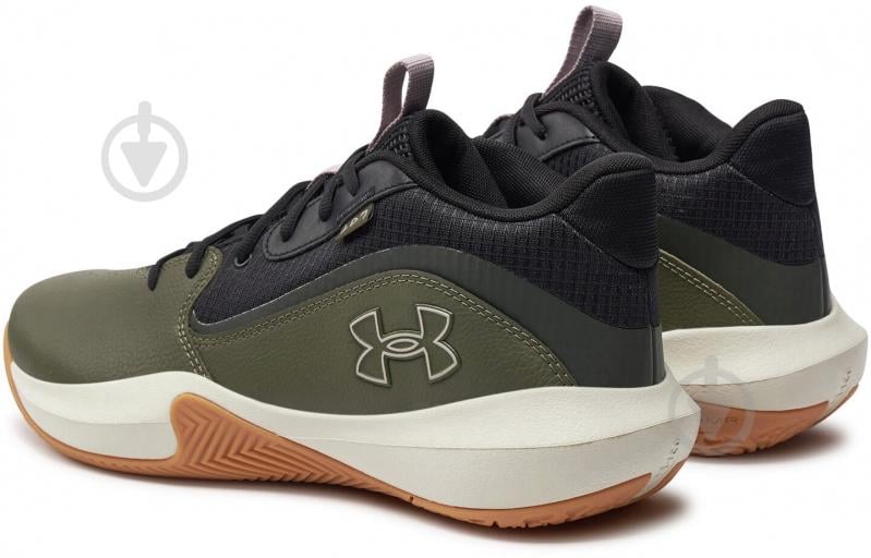 Кроссовки чоловічі демісезонні Under Armour UA LOCKDOWN 7 3028512-300 р.44,5 зеленые с черным - фото 3