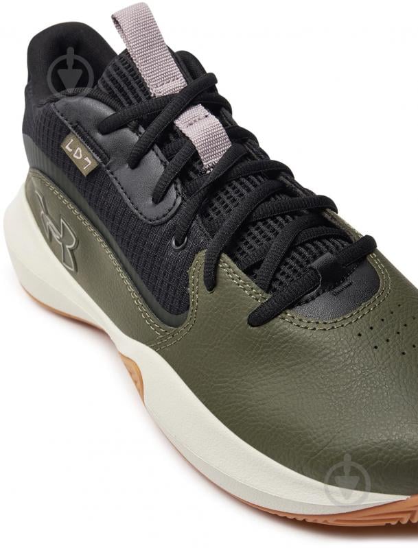 Кроссовки чоловічі демісезонні Under Armour UA LOCKDOWN 7 3028512-300 р.44,5 зеленые с черным - фото 4