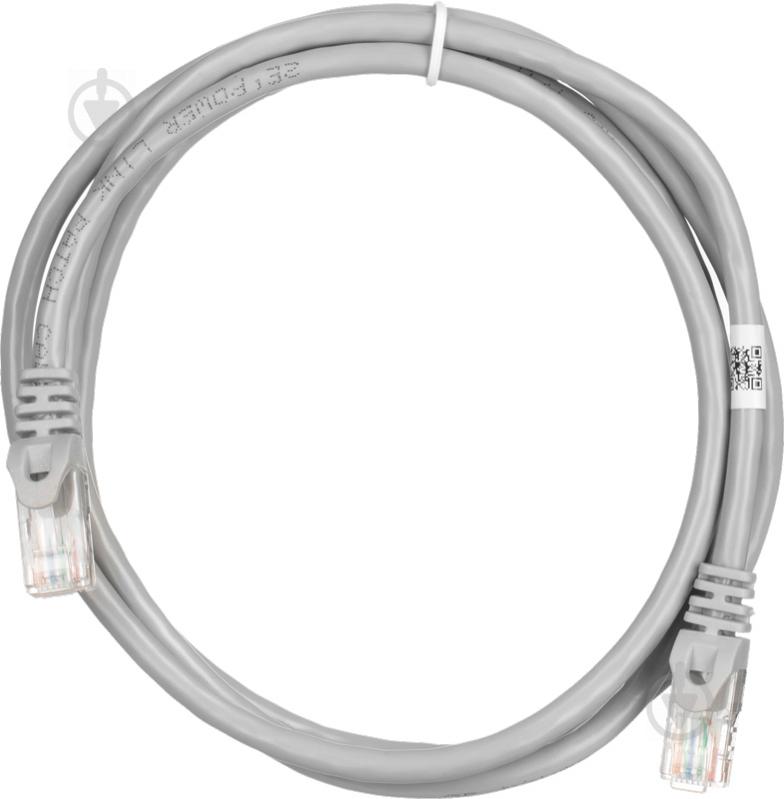 Патч-корд 2E Cat 6 UTP 26AWG 2E-PC6COP-150GRY 1,5 м сірий - фото 2