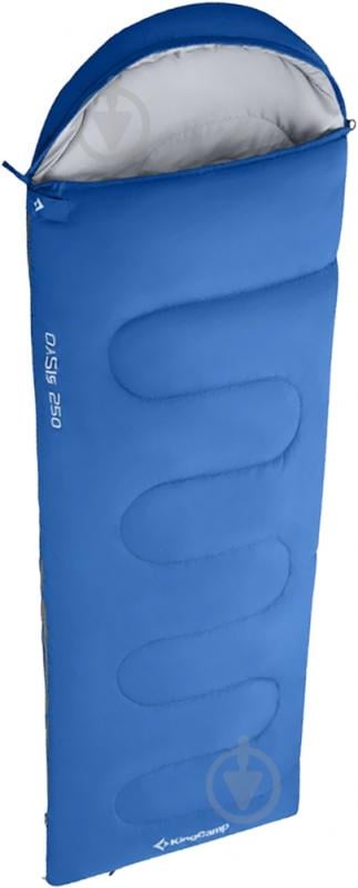 Спальний мішок KingCamp Oasis 250 Blue (2248.65.65)