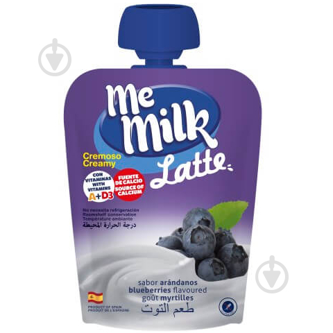 Йогурт Me Milk Чорниця 90 мл - фото 1