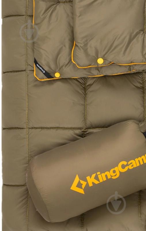 Спальный мешок KingCamp Smart 150 Olive (2248.65.77) - фото 4