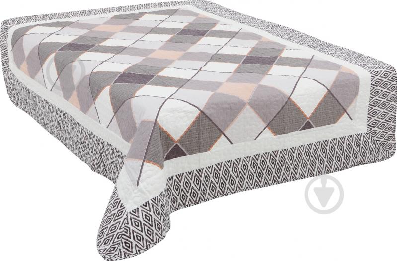 Покрывало Ромб 160x220 см UP! (Underprice) разноцветный - фото 1