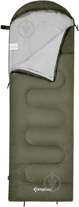 Спальний мішок KingCamp Oasis 250 Olive (2248.65.68)