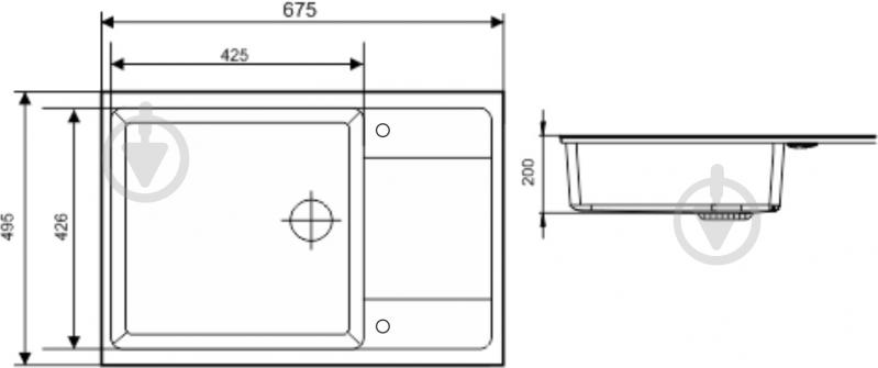 Мойка для кухни Interline ROYAL black - фото 3