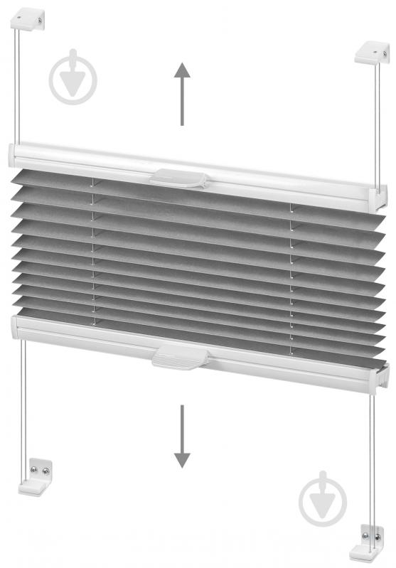 Штора-плісе Rollotex тканина DUO ECORO 111х45 см Кремовий - фото 5